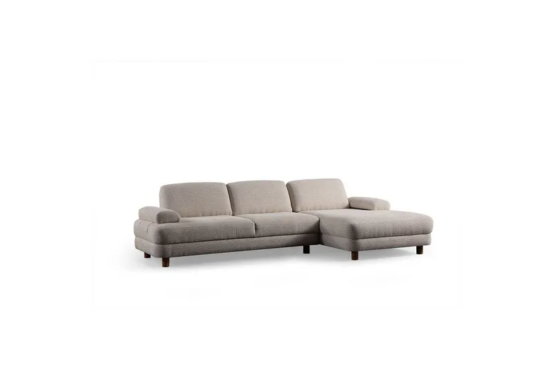 Mami Sovesofa med Divan 4-sits - Krem - Møbler - Sofaer - Sovesofaer