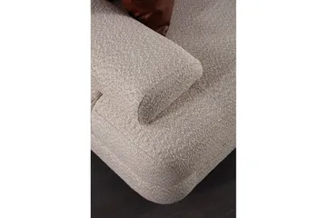 Mami Sovesofa med Divan 4-sits - Krem - Møbler - Sofaer - Sovesofaer