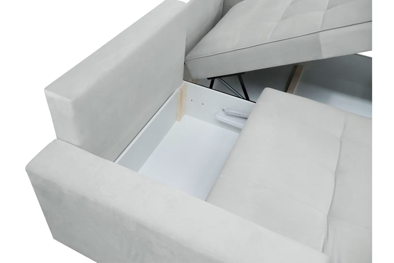 Manetto Sovesofa Med 2-Seters Divan - Svart/Brun - Møbler - Sofaer - Sovesofaer