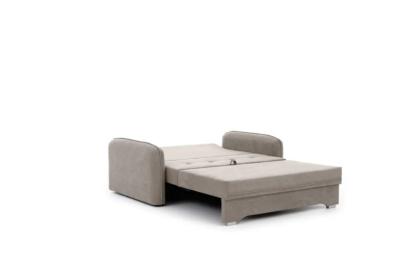 Manita Sovesofa med Oppbevaring 2-seter - Beige - Møbler - Sofaer - Sovesofaer