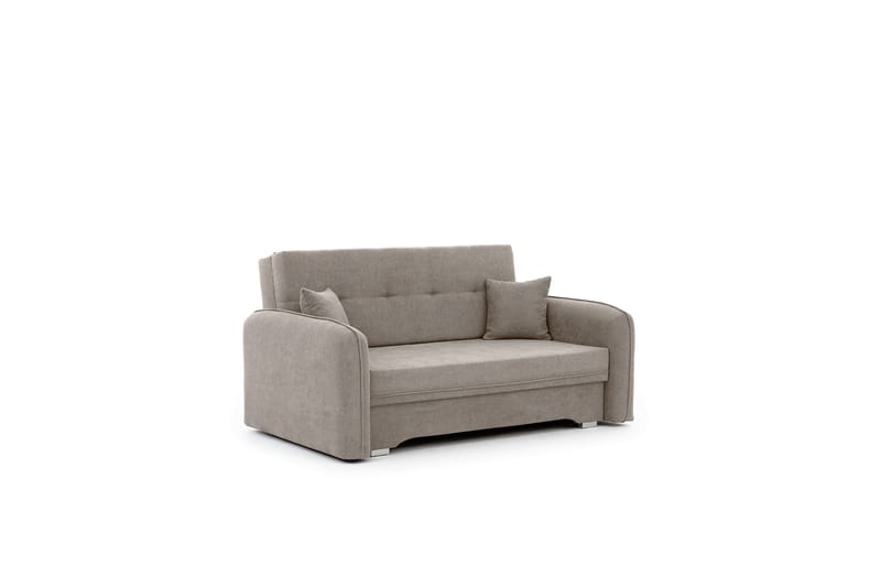 Manita Sovesofa med Oppbevaring 2-seter - Beige - Sovesofaer - 2 seters sovesofa