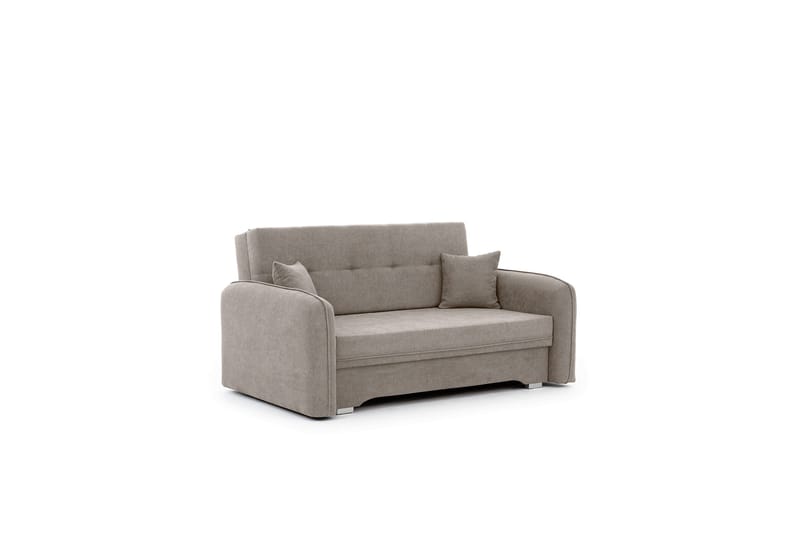 Manita Sovesofa med Oppbevaring 2-seter - Beige - Møbler - Sofaer - Sovesofaer