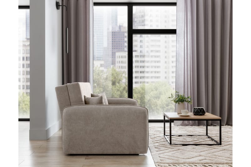Manita Sovesofa med Oppbevaring 2-seter - Beige - Møbler - Sofaer - Sovesofaer