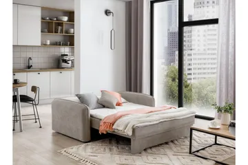 Manita Sovesofa med Oppbevaring 2-seter - Beige - Møbler - Sofaer - Sovesofaer