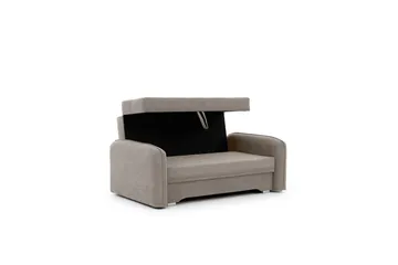 Manita Sovesofa med Oppbevaring 2-seter - Beige - Møbler - Sofaer - Sovesofaer