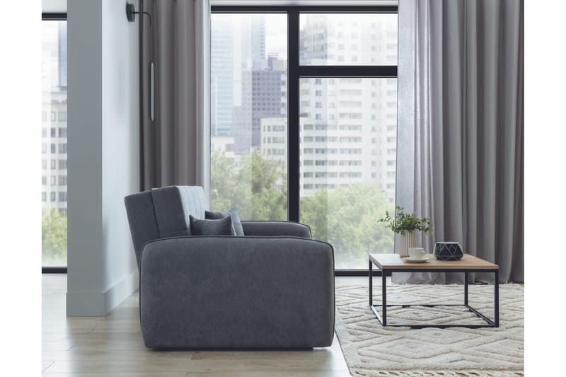 Manita Sovesofa med Oppbevaring 2-seter - Grå - Møbler - Sofaer - Sovesofaer