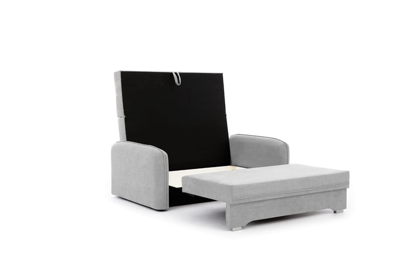 Manita Sovesofa med Oppbevaring 2-seter - Grå - Møbler - Sofaer - Sovesofaer
