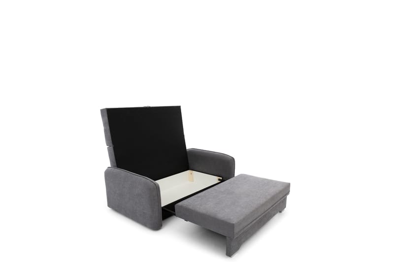 Manita Sovesofa med Oppbevaring 2-seter - Grå - Møbler - Sofaer - Sovesofaer