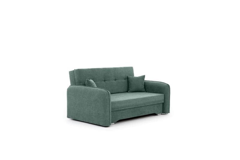 Manita Sovesofa med Oppbevaring 2-seter - Grønn - Møbler - Sofaer - Sovesofaer