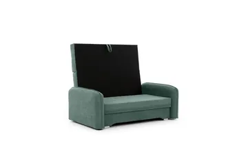 Manita Sovesofa med Oppbevaring 2-seter - Grønn - Møbler - Sofaer - Sovesofaer