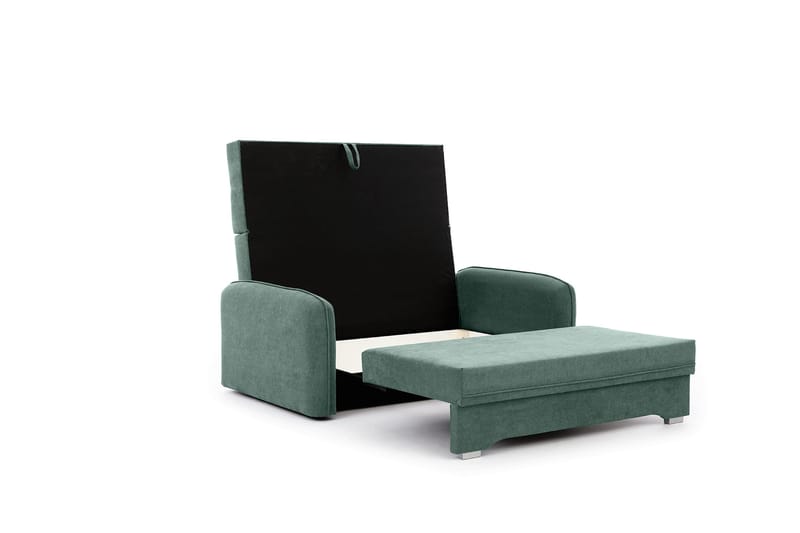 Manita Sovesofa med Oppbevaring 2-seter - Grønn - Møbler - Sofaer - Sovesofaer
