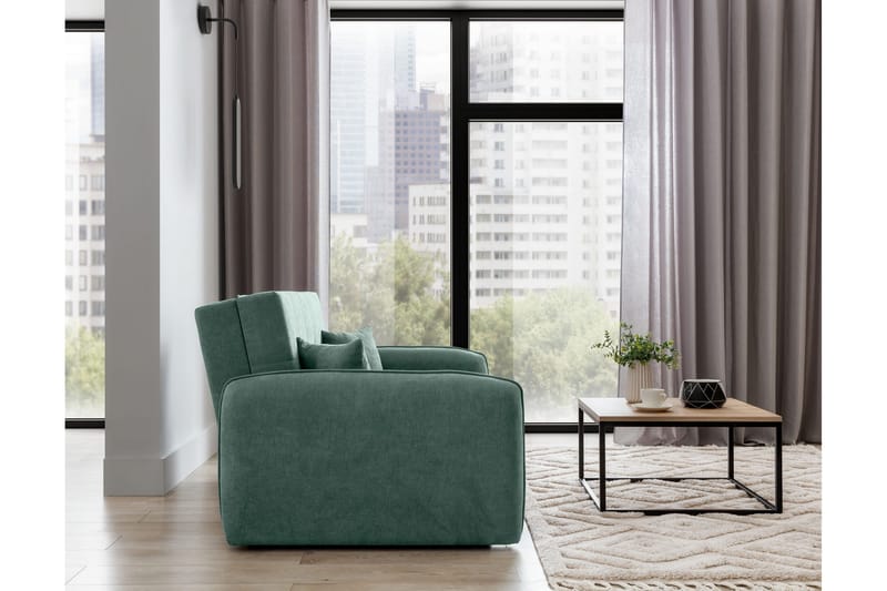 Manita Sovesofa med Oppbevaring 2-seter - Grønn - Møbler - Sofaer - Sovesofaer