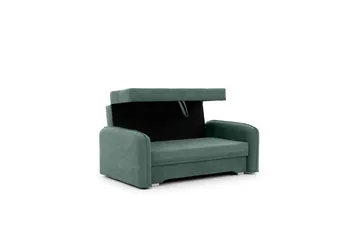Manita Sovesofa med Oppbevaring 2-seter - Grønn - Møbler - Sofaer - Sovesofaer