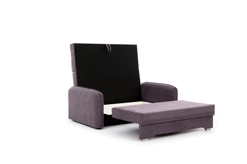 Manita Sovesofa med Oppbevaring 2-seter - Lilla - Møbler - Sofaer - Sovesofaer