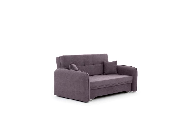 Manita Sovesofa med Oppbevaring 2-seter - Lilla - Møbler - Sofaer - Sovesofaer