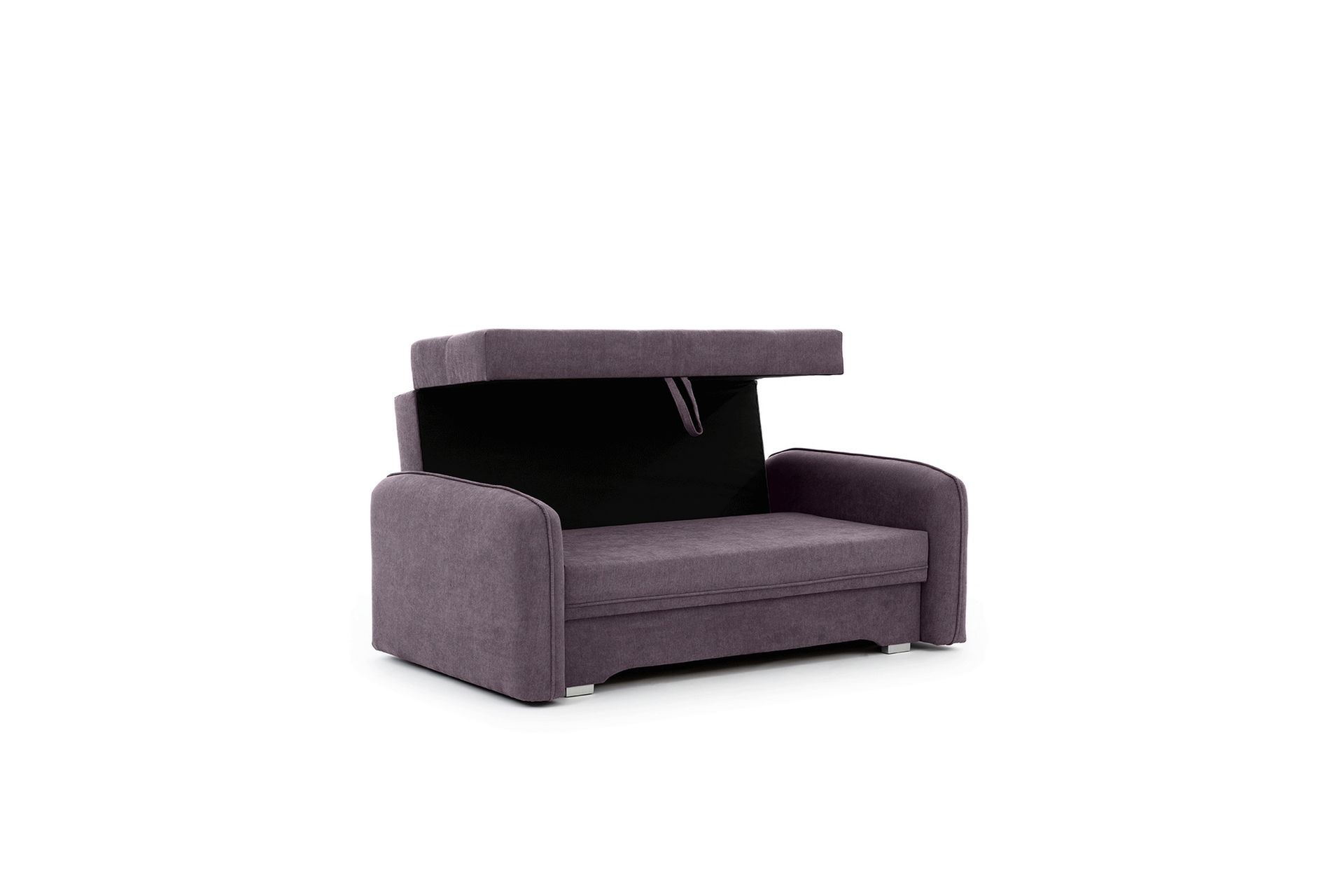 Manita Sovesofa med Oppbevaring 2-seter - Lilla - Møbler - Sofaer - Sovesofaer