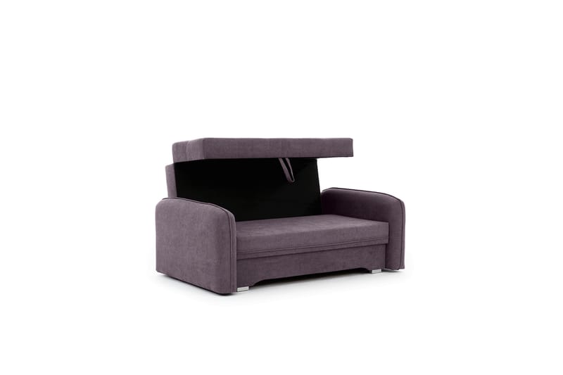 Manita Sovesofa med Oppbevaring 2-seter - Lilla - Møbler - Sofaer - Sovesofaer