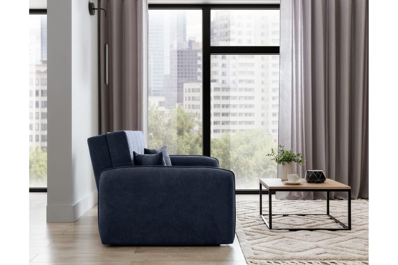 Manita Sovesofa med Oppbevaring 2-seter - Mørkeblå - Møbler - Sofaer - Sovesofaer