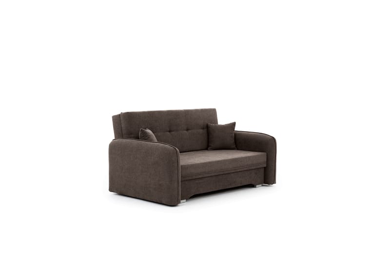 Manita Sovesofa med Oppbevaring 2-seter - Mørkebrun - Møbler - Sofaer - Sovesofaer