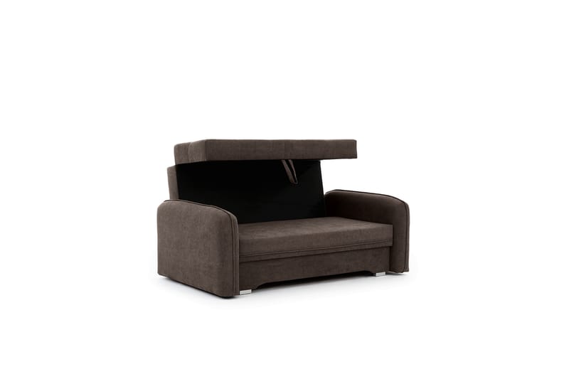 Manita Sovesofa med Oppbevaring 2-seter - Mørkebrun - Møbler - Sofaer - Sovesofaer