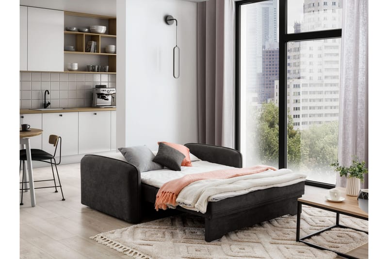 Manita Sovesofa med Oppbevaring 2-seter - Mørkegrå - Møbler - Sofaer - Sovesofaer