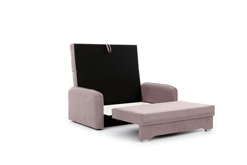 Manita Sovesofa med Oppbevaring 2-seter - Rosa - Sovesofaer - 2 seters sovesofa