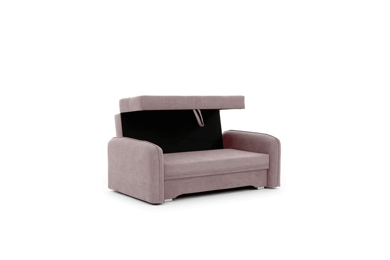 Manita Sovesofa med Oppbevaring 2-seter - Rosa - Sovesofaer - 2 seters sovesofa