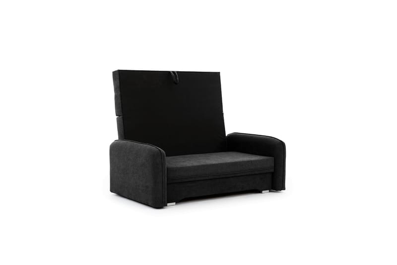 Manita Sovesofa med Oppbevaring 2-seter - Svart - Møbler - Sofaer - Sovesofaer