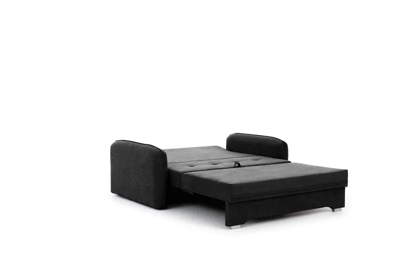 Manita Sovesofa med Oppbevaring 2-seter - Svart - Møbler - Sofaer - Sovesofaer