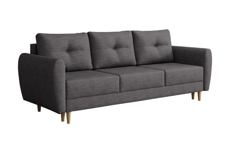 Manstad Sofa - Grå - Sovesofaer - 3 seters sovesofa