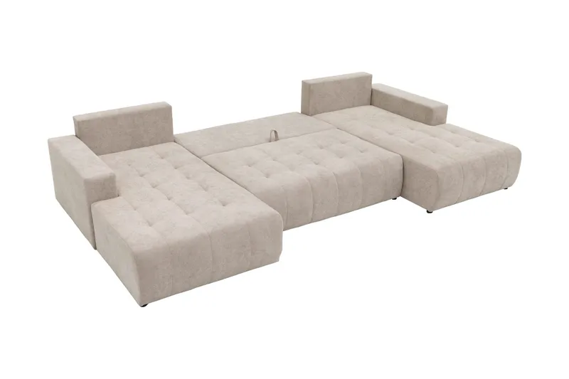 Mardon Sovesofa Dubbeldivan 4-sits - Grå - Møbler - Sofaer - Sovesofaer