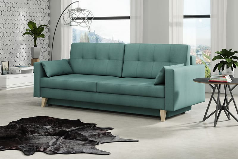 Marina Sovesofa 225x100x90 cm - Sovesofaer - 4 seters sovesofa - Fløyel sofaer