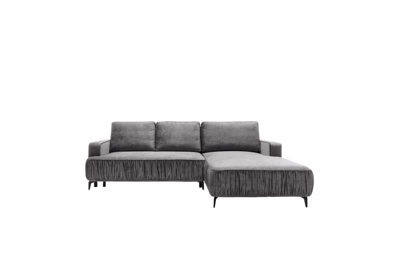 Marisana Sovesofa Med 3-Seters Divan - Svart - Møbler - Sofaer - Sovesofaer
