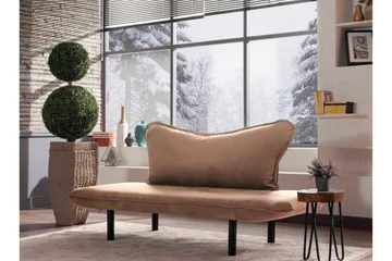 Maroochydore Sovesofa 2-seter - Lys brun - Møbler - Sofaer - Sovesofaer