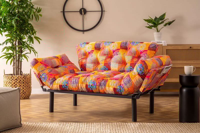 Maryborough Sovesofa 2-seter 155x73 cm - Flerfarget - Møbler - Sofaer - Sovesofaer