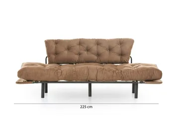 Maryborough Sovesofa 2-seter - Lys brun - Møbler - Sofaer - Sovesofaer