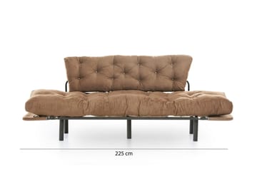 Maryborough Sovesofa 2-seter - Lys brun - Møbler - Sofaer - Sovesofaer