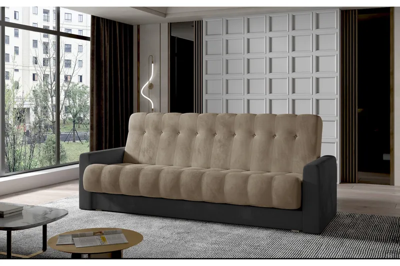 Masin 3-seters Sovesofa, Grå