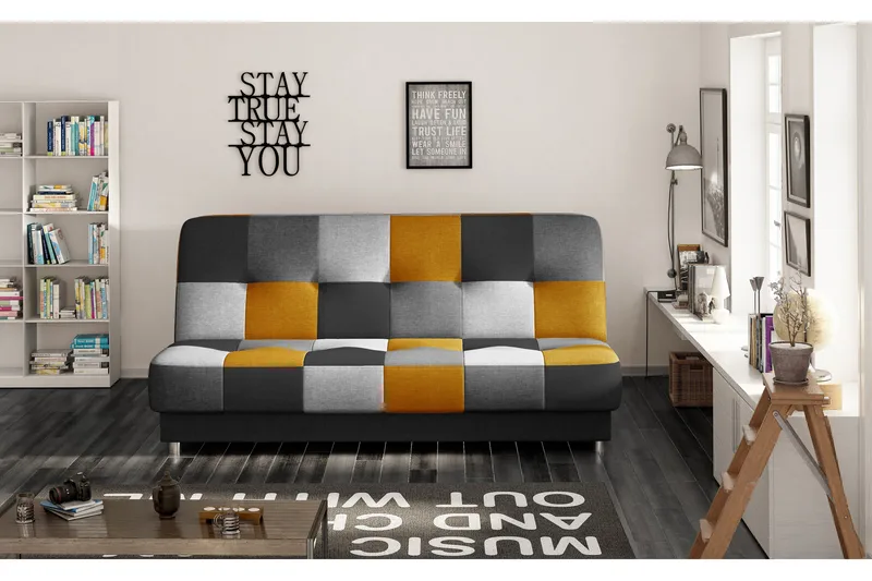 Matin 3-seters Sovesofa, Grå