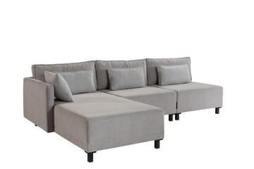 Matris 4-seters Sovesofa med Divan
