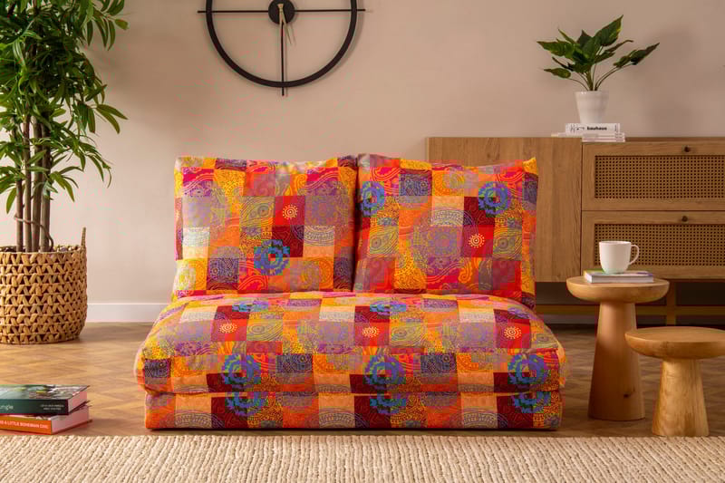 Maydena Sovesofa 2-seter 185x120 cm - Flerfarget - Møbler - Sofaer - Sovesofaer