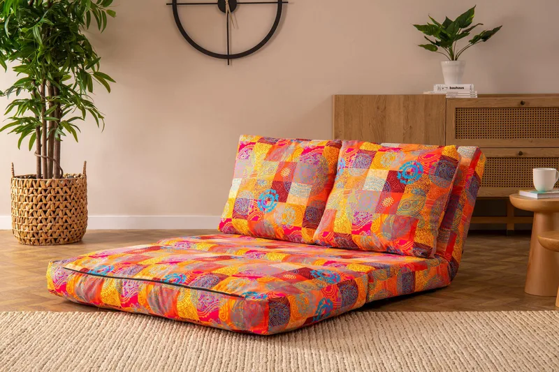 Maydena Sovesofa 2-seter 185x120 cm - Flerfarget - Møbler - Sofaer - Sovesofaer