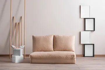 Maydena Sovesofa 2-seters 120x185 - Krem - Møbler - Sofaer - Sovesofaer