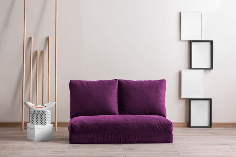 Maydena Sovesofa 2-seters 120x185 - Lilla - Møbler - Sofaer - Sovesofaer