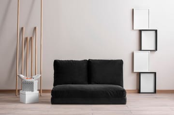 Maydena Sovesofa 2-seters 120x185 - Svart - Møbler - Sofaer - Sovesofaer