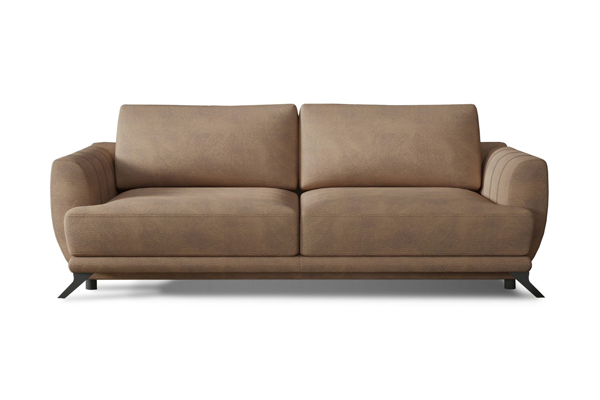 Megis 3-sits Sovesofa - Lysebrun