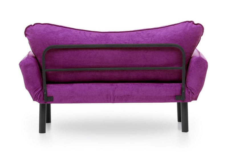 Mezonzo 2-seter Sovesofa 65x180 cm i Fløyel - Lilla - Møbler - Sofaer - Sovesofaer