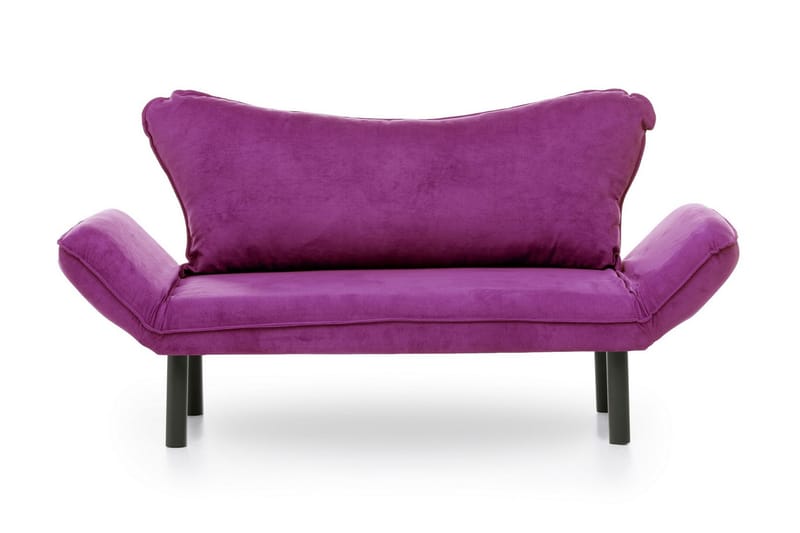 Mezonzo 2-seter Sovesofa 65x180 cm i Fløyel, Lilla
