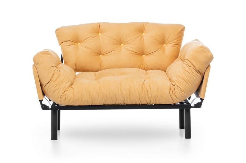 Mezonzo 2-seter Sovesofa - Gul - Møbler - Sofaer - Sovesofaer