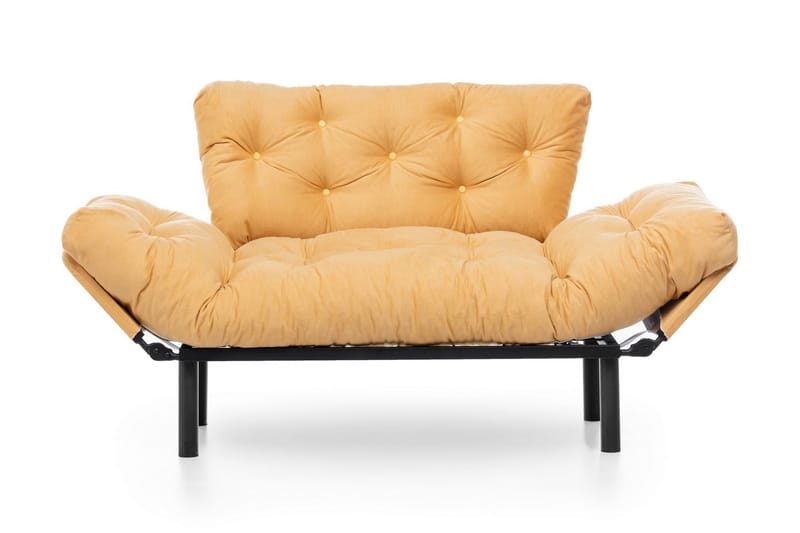 Mezonzo 2-seter Sovesofa - Gul - Møbler - Sofaer - Sovesofaer